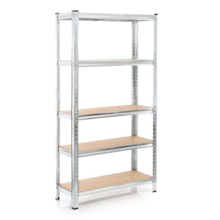 Terpo Težki skladiščni regal – mere 1800 x 900 x 450 mm, nosilnost 875 kg Delavnica in orodje