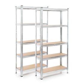 Terpo Težki skladiščni regal – mere 900 x 300 x 1800 mm, nosilnost 875 kg Delavnica in orodje