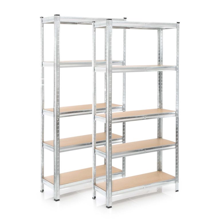 Terpo Težki skladiščni regal – mere 900 x 300 x 1800 mm, nosilnost 875 kg Delavnica in orodje