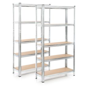 Terpo Težki skladiščni regal – mere 900 x 450 x 1800 mm, nosilnost 875 kg Delavnica in orodje