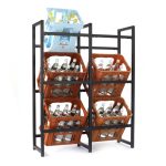 Terpo Regal za zaboje – mere 910 x 310 x 1160 mm, nosilnost 60 kg Delavnica in orodje