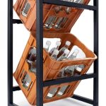 Terpo Regal za zaboje – mere 910 x 310 x 1160 mm, nosilnost 60 kg Delavnica in orodje