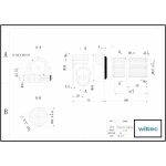 Terpo Kardanska gred – puša 175 mm z zobato gredjo 8-32x38x6 za izhodno gred 1 3/4" Z20 Delavnica in orodje