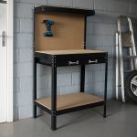Terpo Delovna miza – mere 1150 x 550 x 1400 mm, nosilnost 150 kg Delavnica in orodje