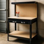 Terpo Delovna miza – mere 1150 x 550 x 1400 mm, nosilnost 150 kg Delavnica in orodje