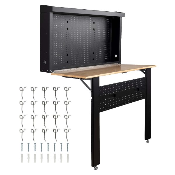 Terpo Delovna miza – mere 1205 x 800 x 1670 mm, nosilnost 200 kg Delavnica in orodje