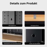Terpo Delovna miza – mere 1205 x 800 x 1670 mm, nosilnost 200 kg Delavnica in orodje