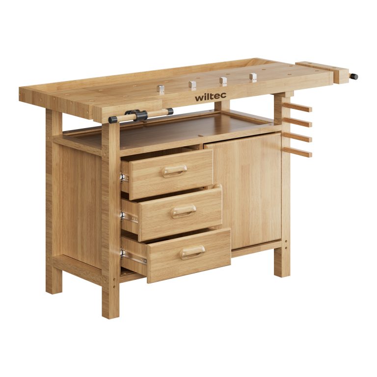 Terpo Delovna miza – mere 1260 x 500 x 840 mm, nosilnost 150 kg Delavnica in orodje