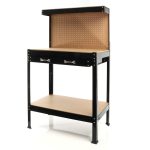 Terpo Delovna miza – mere 800 x 500 x 1400 mm, nosilnost 150 kg Delavnica in orodje
