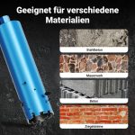 Terpo Diamantna vrtalna krona Ø 127 mm, 450 mm, navoj 1¼″ UNC, tip 1 Shark Delavnica in orodje