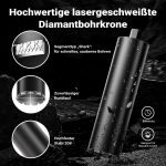 Terpo Diamantna vrtalna krona Ø 132 mm, 450 mm, navoj 1¼″ UNC, tip 2 Mesh Delavnica in orodje