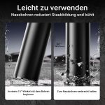 Terpo Diamantna vrtalna krona Ø 132 mm, 450 mm, navoj 1¼″ UNC, tip 2 Mesh Delavnica in orodje