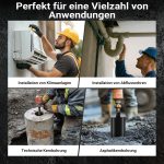 Terpo Diamantna vrtalna krona Ø 152 mm, 450 mm, navoj 1¼″ UNC, tip 2 Mesh Delavnica in orodje