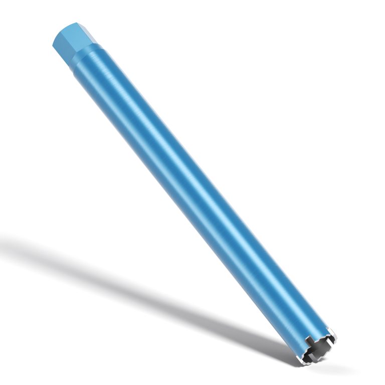 Terpo Diamantna vrtalna krona Ø 52 mm, delovna dolžina 450 mm, navoj 1¼″ UNC, tip 1 Shark Delavnica in orodje