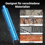 Terpo Diamantna vrtalna krona Ø 82 mm, delovna dolžina 450 mm, navoj 1¼″ UNC, tip 1 Shark Delavnica in orodje