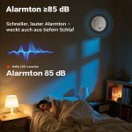 Terpo Dimni javljalnik z 9 V baterijo – komplet 5 kosov, fotoelektrični senzor, 85 dB