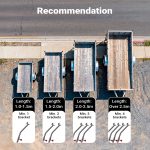 Terpo 2x Držalo za ponjavo prikolice 108–150 cm, aluminij