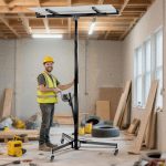 Terpo Dvigalo za plošče – nosilnost 68 kg, mere 1300 x 1450 x 1400 mm Delavnica in orodje