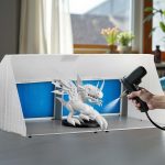 Terpo Dvojna airbrush odsesovalna kabina 8 m³/min Airbrush