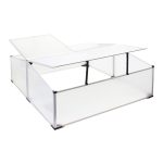 Terpo Dvojni mini rastlinjak 100 × 120 × 40 cm – aluminij, 3 pokrovi