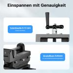 Terpo Dvoosni strojni primež 150 mm, razpon 150 mm, globina 30 mm Delavnica in orodje
