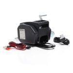 Terpo Električni vitel 12V 350W do 1570 kg – motorni vitel s 1,8 m/min, kavljem in montažno ploščo za reševanje vozil