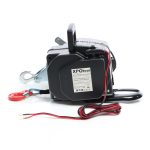 Terpo Električni vitel 12V 450W do 2267 kg, 1,38 m/min, z ročico in kljukami – motorni vitel za reševanje vozil in čolnov