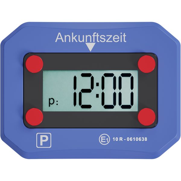 Terpo Elektronska parkirna ura z nočnim načinom in SOS signalom, senzor gibanja, homologirana