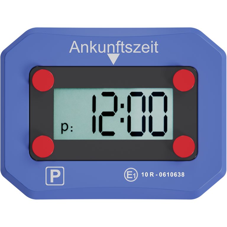 Terpo Elektronska parkirna ura z nočnim načinom in SOS signalom, senzor gibanja, homologirana