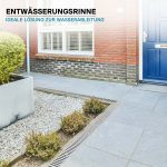 Terpo Komplet 1 m odtočnega kanala 140 × 115 mm s pocinkano rešetko, 1,5 t Fasada, vrata, ograja