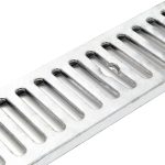 Terpo Komplet 3 m odtočnega kanala 140 × 115 mm s pocinkano rešetko, 1,5 t Fasada, vrata, ograja