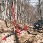 Terpo Farm dvigalka 150 cm (60") – 3000 kg, terenska dvigalka z zobato letvico za terenska vozila in ATV