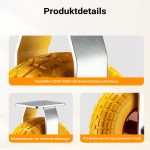 Terpo Fiksno kolesce – Ø 256 mm, nosilnost 150 kg