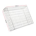 Terpo Gabion 100 × 80 × 30 cm – vroče pocinkana žična košara