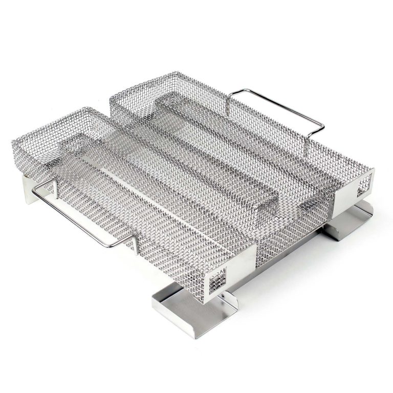 Terpo Generator hladnega dima iz nerjavnega jekla 22,5 × 22 cm – do 8 ur gorenja
