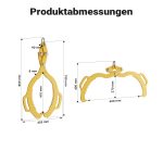 Terpo Gozdarske klešče – nosilnost 1000 kg, premer debla do 620 mm Delavnica in orodje