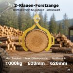 Terpo Gozdarske klešče – nosilnost 1000 kg, premer debla do 620 mm Delavnica in orodje