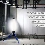 Terpo Gradbeni reflektor 200 W Delavnica in orodje
