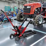 Terpo Hidravlično dvigalo 3-v-1 do 300 kg – za motor, ATV, kosilnico in štirikolesnik