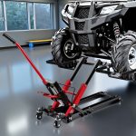 Terpo Hidravlično dvigalo 3-v-1 do 300 kg – za motor, ATV, kosilnico in štirikolesnik
