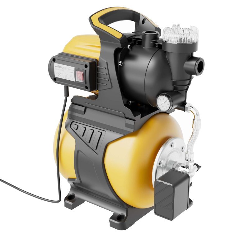 Terpo Hišni vodovod 3500 l/h – 19 l membranska posoda, predfilter, višina 44 m
