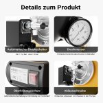 Terpo Hišni vodovod 3500 l/h – 19 l membranska posoda, predfilter, višina 44 m
