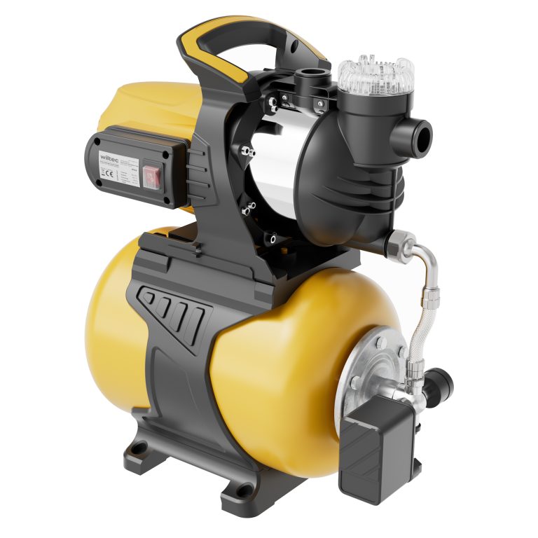Terpo Hišni vodovod 5000 l/h, 1300 W – 24 l membranska posoda in predfilter