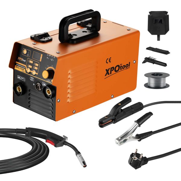 Terpo Inverterski varilni aparat MMA/MIG 30–120 A – IGBT, 220–240 V, LED zaslon Varjenje in lotanje