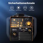 Terpo Inverterski varilni aparat MMA/MIG 30–120 A – IGBT, 220–240 V, LED zaslon Varjenje in lotanje
