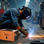 Terpo Inverterski varilni aparat MMA/MIG 30–120 A – IGBT, 220–240 V, LED zaslon Varjenje in lotanje