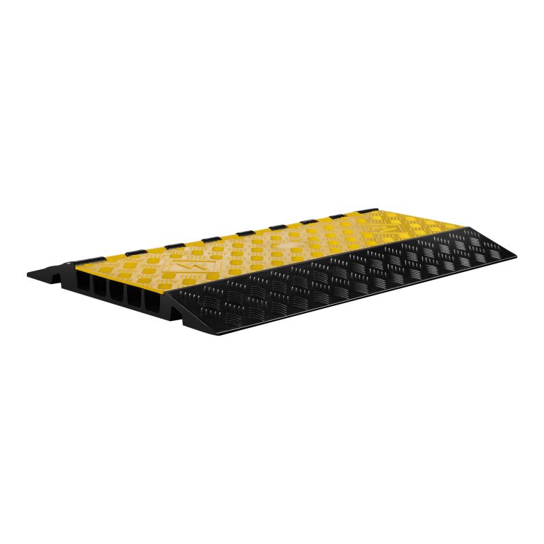 Terpo Kabelski most 95x54x5,5 cm, nosilnost 30 t – zaščita kablov s 5 kanali za prevoz do 40 km/h