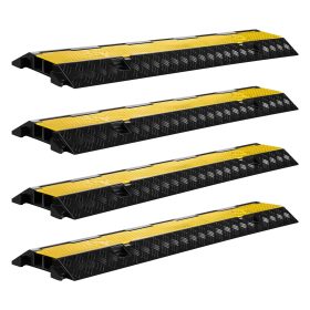 Terpo Kabelski most 98x24x4,5 cm, 4 kosi, 2 kanala, nosilnost 13 t – zaščita kablov do 30 km/h