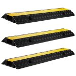 Terpo Kabelski most 98x26x6,5 cm, 3 kosi, nosilnost 15 t – zaščita kablov za prevoz do 30 km/h