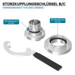 Terpo Ključ za Storz spojke B 75 in C 52, aluminij Požarna varnost